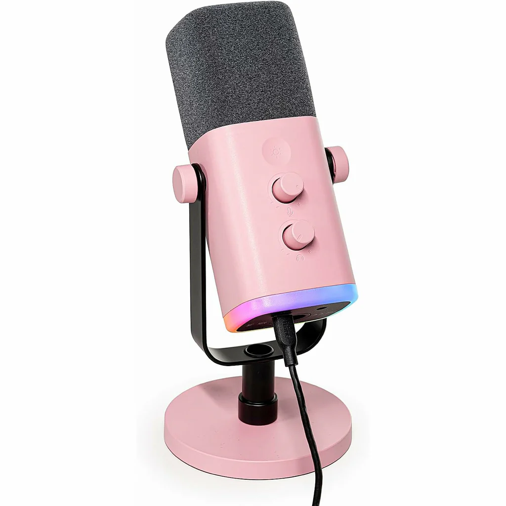 Fifine Ampligame AM8 RGB USB, XLR Dynamic Mic With Touch-mute Fifine Ampligame AM8 RGB USB, XLR Dynamic Mic With Touch-mute